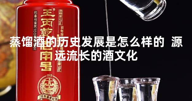 蒸馏酒的历史发展是怎么样的  源远流长的酒文化